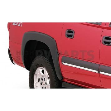 Bushwacker Fender Flare - Black Dura-Flex 2000 ABS Smooth Plastic Matte Set Of 4 - 4092002-2