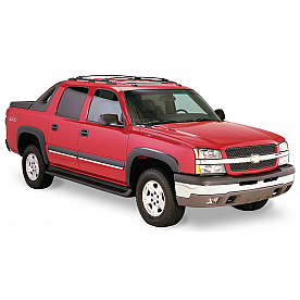 Bushwacker Fender Flare - Black Dura-Flex 2000 ABS Smooth Plastic Matte Set Of 4 - 4092002