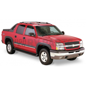 Bushwacker Fender Flare - Black Dura-Flex 2000 ABS Smooth Plastic Matte Set Of 4 - 4092002