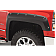 Bushwacker Fender Flare - Black Dura-Flex 2000 ABS Smooth Plastic Matte Set Of 4 - 4094802