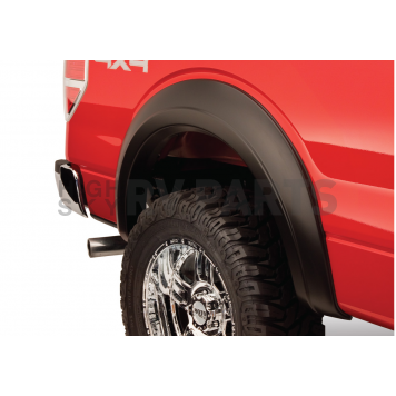 Bushwacker Fender Flare - Black Dura-Flex 2000 ABS Smooth Plastic Matte Set Of 4 - 5091202-1