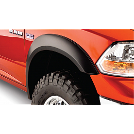 Bushwacker Fender Flare - Black Dura-Flex 2000 ABS Smooth Plastic Matte Set Of 4 - 5090101