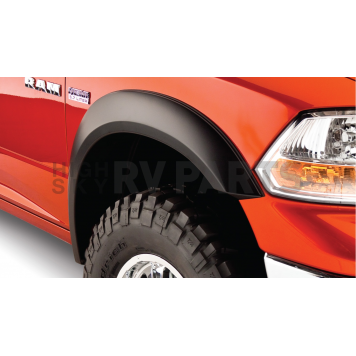 Bushwacker Fender Flare - Black Dura-Flex 2000 ABS Smooth Plastic Matte Set Of 4 - 5091202