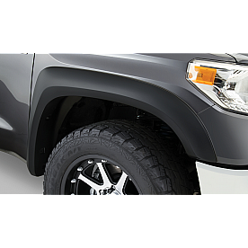 Bushwacker Fender Flare - Black Dura-Flex 2000 ABS Smooth Plastic Matte Set Of 4 - 7090102
