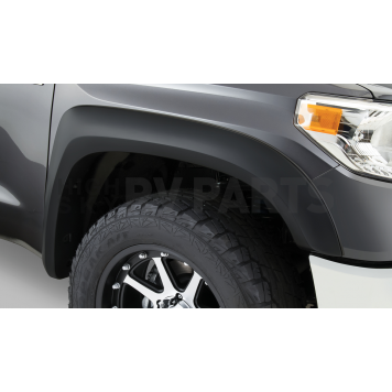 Bushwacker Fender Flare - Black Dura-Flex 2000 ABS Smooth Plastic Matte Set Of 4 - 7090102