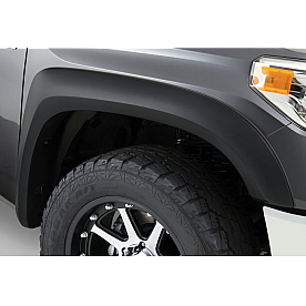 Bushwacker Fender Flare - Black Dura-Flex 2000 ABS Smooth Plastic Matte Set Of 4 - 70902-02