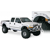 Bushwacker Fender Flare - Black Dura-Flex 2000 ABS Textured Plastic Matte Set Of 2 - 20043-02