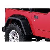 Bushwacker Fender Flare - Black Dura-Flex 2000 TPO Textured Plastic Matte Set Of 2 - 1003007