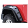 Bushwacker Fender Flare - Black Dura-Flex 2000 TPO Textured Plastic Matte Set Of 2 - 1003007