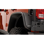 Bushwacker Fender Flare - Black Dura-Flex 2000 TPO Textured Plastic Matte Set Of 2 - 1005007