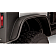 Bushwacker Fender Flare - Black Dura-Flex 2000 TPO Textured Plastic Matte Set Of 2 - 1005207