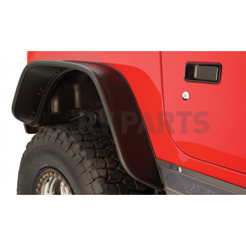 Bushwacker Fender Flare - Black Dura-Flex 2000 TPO Textured Plastic Matte Set Of 2 - 1005607
