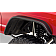 Bushwacker Fender Flare - Black Dura-Flex 2000 TPO Textured Plastic Matte Set Of 2 - 1006307