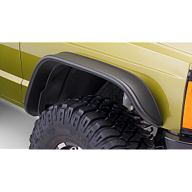 Bushwacker Fender Flare - Black Dura-Flex 2000 TPO Textured Plastic Matte Set Of 2 - 1006307