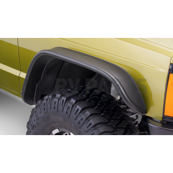 Bushwacker Fender Flare - Black Dura-Flex 2000 TPO Textured Plastic Matte Set Of 2 - 1006307
