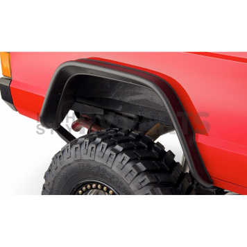 Bushwacker Fender Flare - Black Dura-Flex 2000 TPO Textured Plastic Matte Set Of 2 - 1006407-1