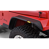 Bushwacker Fender Flare - Black Dura-Flex 2000 TPO Textured Plastic Matte Set Of 2 - 1006707