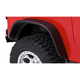 Bushwacker Fender Flare - Black Dura-Flex 2000 TPO Textured Plastic Matte Set Of 2 - 1006807
