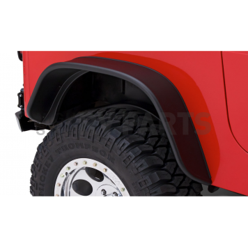 Bushwacker Fender Flare - Black Dura-Flex 2000 TPO Textured Plastic Matte Set Of 2 - 1006807