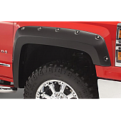 Bushwacker Fender Flare - Black Dura-Flex 2000 TPO Textured Plastic Matte Set Of 2 - 6001507