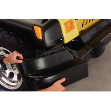 Bushwacker Fender Flare - Black Dura-Flex 2000 TPO Textured Plastic Matte Set Of 4 - 1091307-3