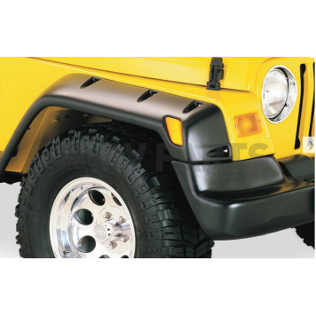 Bushwacker Fender Flare - Black Dura-Flex 2000 TPO Textured Plastic Matte Set Of 4 - 1091307