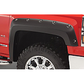 Bushwacker Fender Flare - Black Dura-Flex 2000 TPO Textured Plastic Matte Set Of 4 - 6090207