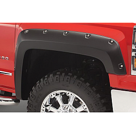 Bushwacker Fender Flare - Black Dura-Flex 2000 TPO Textured Plastic Matte Set Of 4 - 6090207