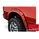 Bushwacker Fender Flare - Flame Red - Vehicle Color Code PR4 Dura-Flex 2000 ABS Smooth Plastic Matte Set Of 4 - 5091975
