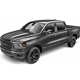 Bushwacker Fender Flare - Granite Crystal Metallic ABS Thermoplastic Smooth Set Of 4 - 5092865