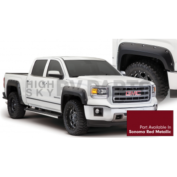 Bushwacker Fender Flare - Sonoma Red Metallic - Vehicle Color Code GCE Dura-Flex 2000 ABS Smooth Plastic Matte Set Of 4 - 4096074