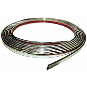 Cowles Products Fender Trim - Full Wheel Well PVC Plastic Chrome Plated - 371120