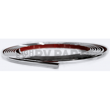 Cowles Products Fender Trim - Full Wheel Well PVC Plastic Chrome Plated - 371220