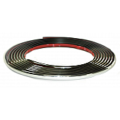 Cowles Products Fender Trim - Full Wheel Well PVC Plastic Chrome Plated - 37422