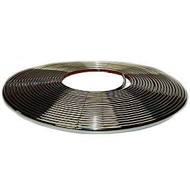 Cowles Products Fender Trim - Full Wheel Well PVC Plastic Chrome Plated - 37650
