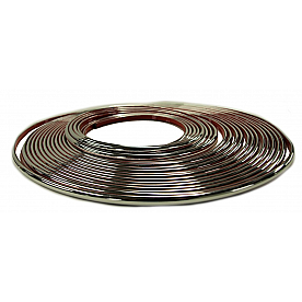Cowles Products Fender Trim - Full Wheel Well PVC Plastic Chrome Plated - 37750