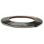 Cowles Products Fender Trim - Full Wheel Well PVC Plastic Chrome Plated - T3605C