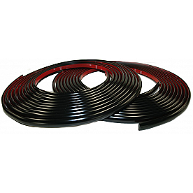 Cowles Products Fender Trim - Full Wheel Well PVC Plastic Matte - 37451