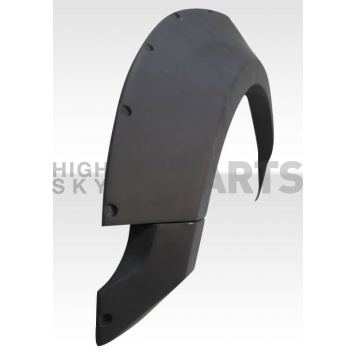 Duraflex Fender Flare - Black Fiberglass Reinforced Plastic Primered Set Of 4 - 114997-3