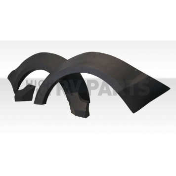 Duraflex Fender Flare - Black Fiberglass Reinforced Plastic Primered Set Of 4 - 114997-6