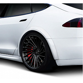 Duraflex Fender Flare - White Fiberglass Reinforced Plastic  Set Of 4 - 115968