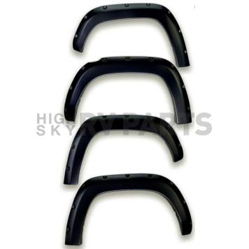 EGR Fender Flare - Black - Vehicle Color Code GBA ABS Plastic  Set Of 4 - 791694GBA