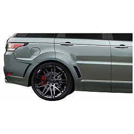 Extreme Dimensions Fender Flare - Gray Polyurethane Primered Set Of 2 - 112680