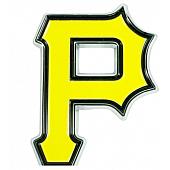 Fan Mat Emblem - MLB Pittsburgh Pirates Metal - 26683