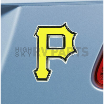 Fan Mat Emblem - MLB Pittsburgh Pirates Metal - 26683-1