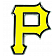 Fan Mat Emblem - MLB Pittsburgh Pirates Metal - 26683