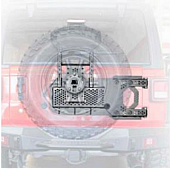 Go Rhino Spare Tire Carrier 27137T