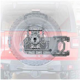 Go Rhino Spare Tire Carrier 27137T