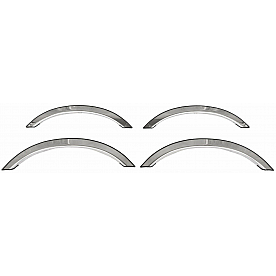 Innovative Creations Inc. Fender Trim - Full Wheel Well Stainless Steel Polished - FOR092