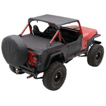 Smittybilt Fender Flare - Black Textured Steel Set Of 2 - 76877-3